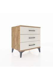 Hyperion Komodin 3 Çekmeceli 60x44x64 Çam-Aytaşı