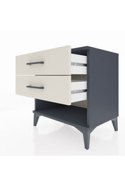 Hyperion Komodin 2 Çekmeceli 60x44x64 Antrasit-Aytaşı