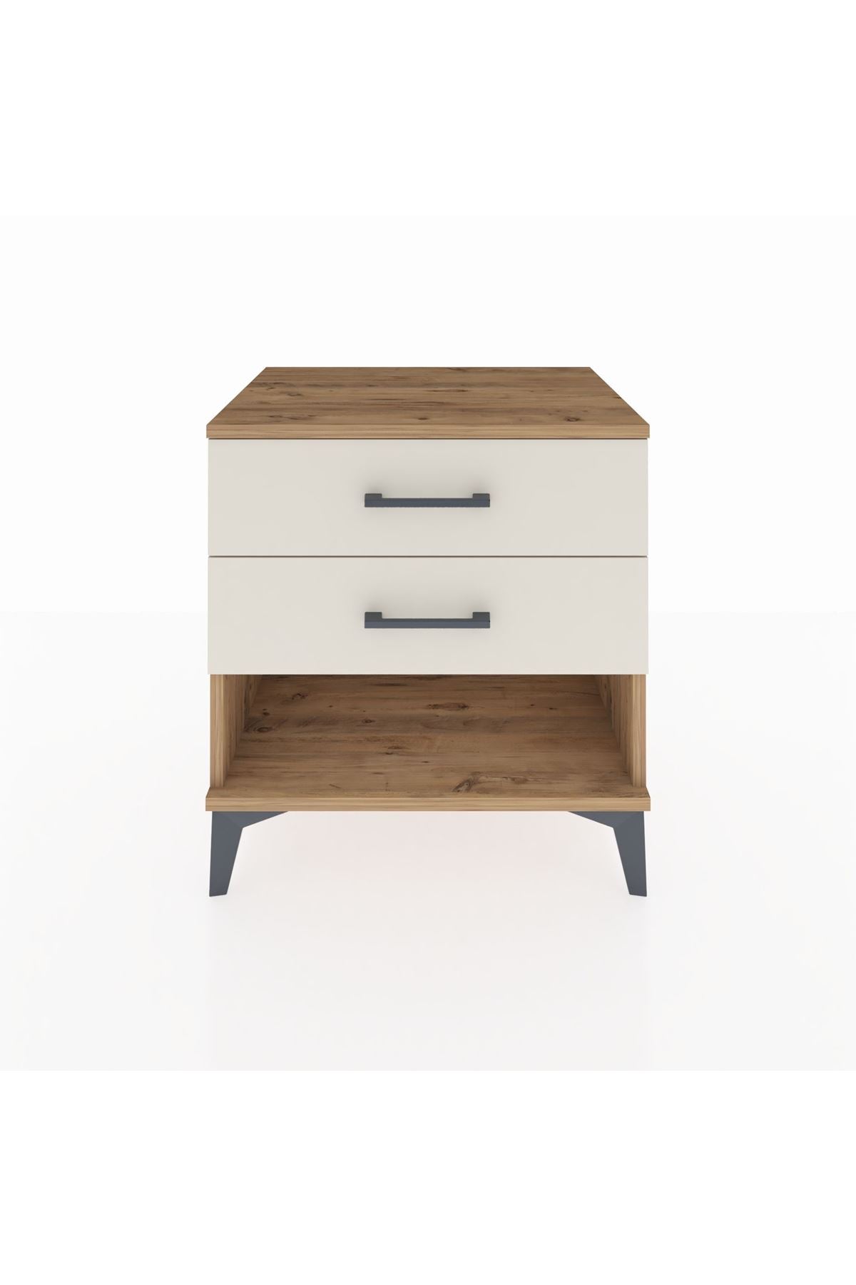 Hyperion Komodin 2 Çekmeceli 60x44x64 Çam-Aytaşı