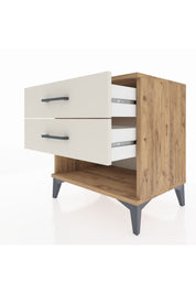 Hyperion Komodin 2 Çekmeceli 60x44x64 Çam-Aytaşı