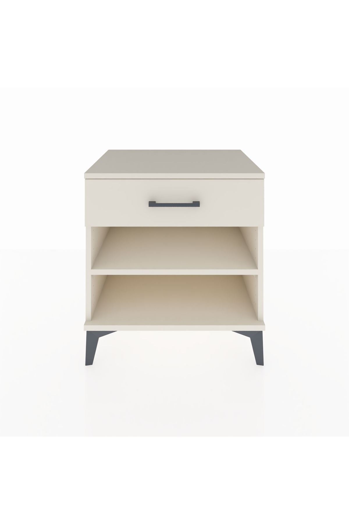 Hyperion Komodin Tek Raflı Tek Çekmeceli 60x44x64 Aytaşı-Aytaşı