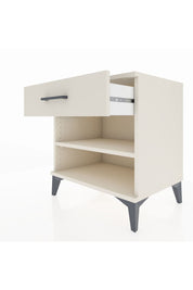 Hyperion Komodin Tek Raflı Tek Çekmeceli 60x44x64 Aytaşı-Aytaşı