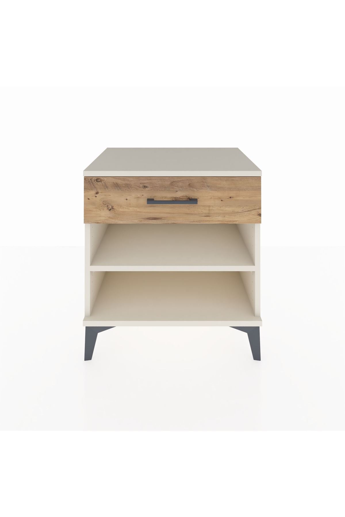 Hyperion Komodin Tek Raflı Tek Çekmeceli 60x44x64 Aytaşı-Çam