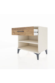 Hyperion Komodin Tek Raflı Tek Çekmeceli 60x44x64 Aytaşı-Çam