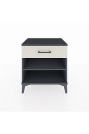 Hyperion Komodin Tek Raflı Tek Çekmeceli 60x44x64 Antrasit-Aytaşı