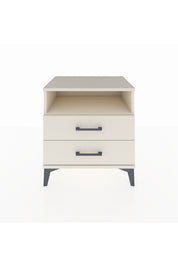 Hyperion Komodin Tek Raflı 2 Çekmeceli 60x44x64 Aytaşı-Aytaşı