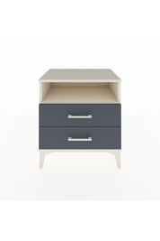 Hyperion Komodin Tek Raflı 2 Çekmeceli 60x44x64 Aytaşı-Antrasit