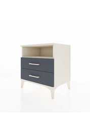 Hyperion Komodin Tek Raflı 2 Çekmeceli 60x44x64 Aytaşı-Antrasit