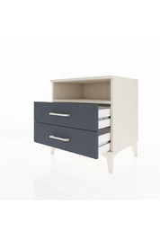 Hyperion Komodin Tek Raflı 2 Çekmeceli 60x44x64 Aytaşı-Antrasit