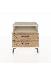 Hyperion Komodin Tek Raflı 2 Çekmeceli 60x44x64 Aytaşı-Çam