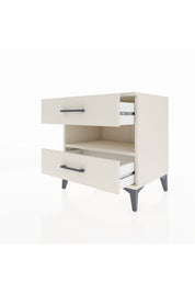 Hyperion Komodin Tek Raflı 2 Çekmeceli 60x44x64 Aytaşı-Aytaşı