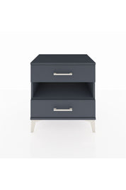 Hyperion Komodin Tek Raflı 2 Çekmeceli 60x44x64 Antrasit-Antrasit