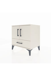 Hyperion Komodin 2 Raflı Tek Çekmeceli 2 Kapaklı 60x44x64 Aytaşı-Aytaşı