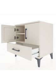 Hyperion Komodin 2 Raflı Tek Çekmeceli 2 Kapaklı 60x44x64 Aytaşı-Aytaşı