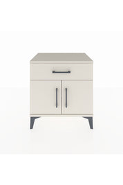 Hyperion Komodin Tek Raflı Tek Çekmeceli 2 Kapaklı 60x44x64 Aytaşı-Aytaşı