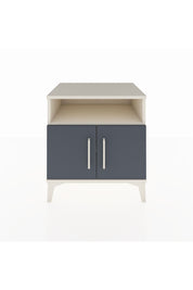 Hyperion Komodin 2 Raflı 2 Kapaklı 60x44x64 Aytaşı-Antrasit