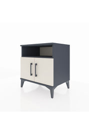 Hyperion Komodin 2 Raflı 2 Kapaklı 60x44x64 Antrasit-Aytaşı