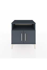 Hyperion Komodin 2 Raflı 2 Kapaklı 60x44x64 Antrasit-Antrasit