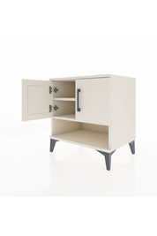 Hyperion Komodin 2 Raflı 2 Kapaklı 60x44x64 Aytaşı-Aytaşı