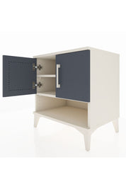 Hyperion Komodin 2 Raflı 2 Kapaklı 60x44x64 Aytaşı-Antrasit