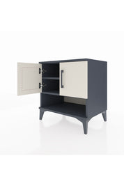 Hyperion Komodin 2 Raflı 2 Kapaklı 60x44x64 Antrasit-Aytaşı