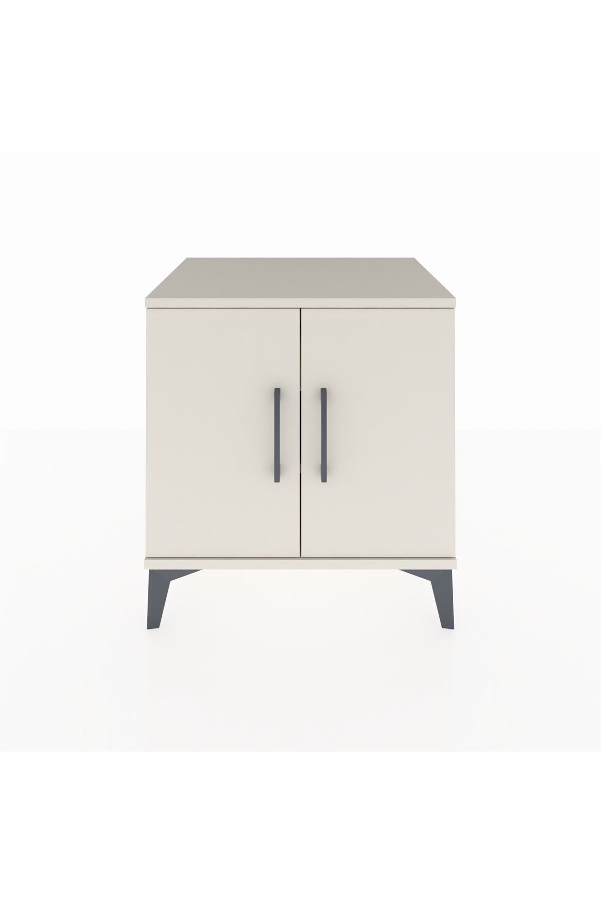 Hyperion Komodin 2 Raflı 2 Kapaklı 60x44x64 Aytaşı-Aytaşı