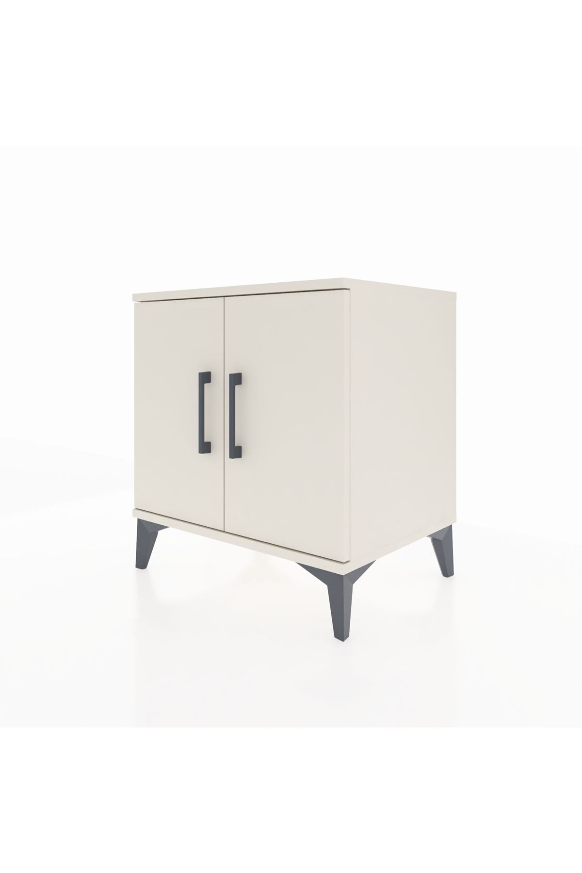 Hyperion Komodin 2 Raflı 2 Kapaklı 60x44x64 Aytaşı-Aytaşı