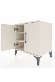 Hyperion Komodin 2 Raflı 2 Kapaklı 60x44x64 Aytaşı-Aytaşı