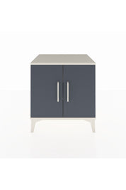 Hyperion Komodin 2 Raflı 2 Kapaklı 60x44x64 Aytaşı-Antrasit