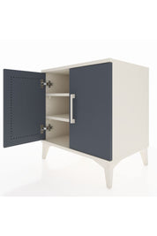 Hyperion Komodin 2 Raflı 2 Kapaklı 60x44x64 Aytaşı-Antrasit