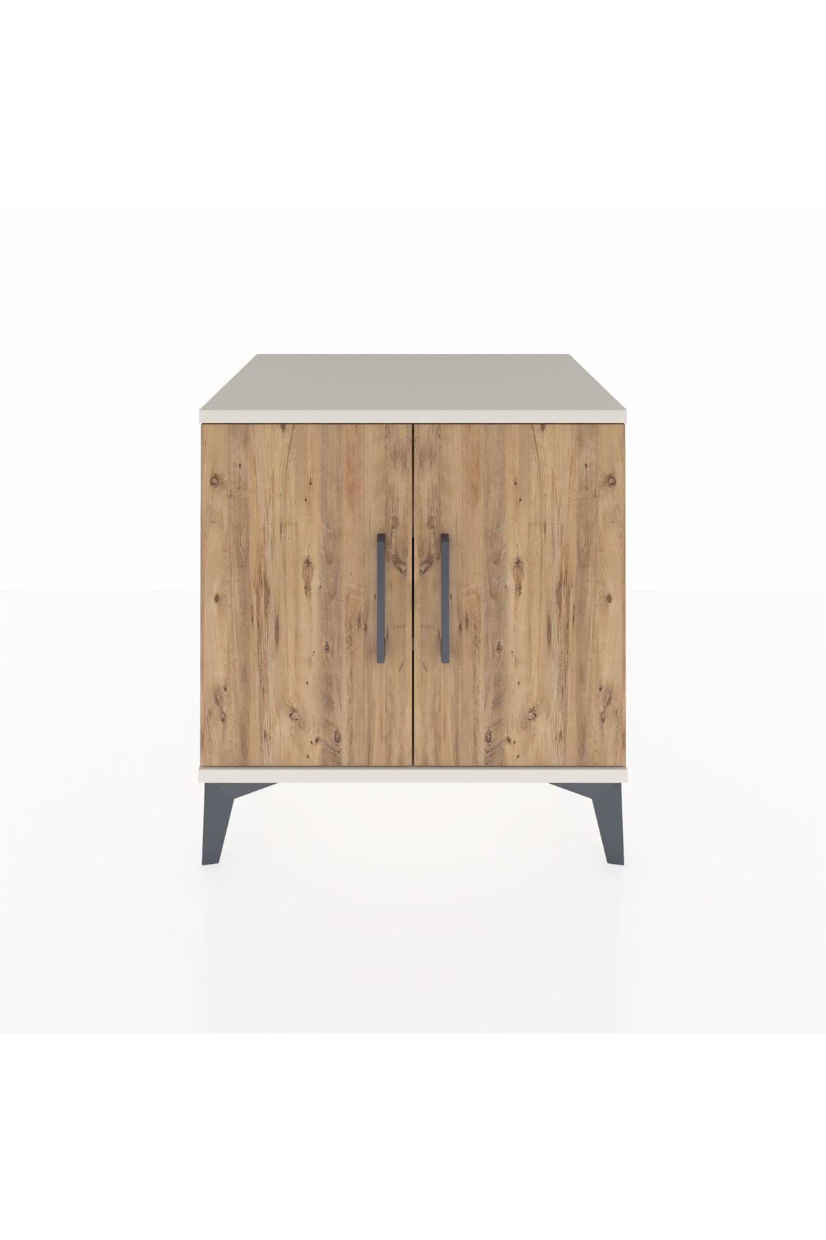 Hyperion Komodin 2 Raflı 2 Kapaklı 60x44x64 Aytaşı-Çam