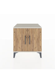 Hyperion Komodin 2 Raflı 2 Kapaklı 60x44x64 Aytaşı-Çam