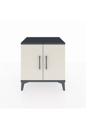 Hyperion Komodin 2 Raflı 2 Kapaklı 60x44x64 Antrasit-Aytaşı