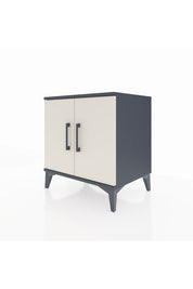 Hyperion Komodin 2 Raflı 2 Kapaklı 60x44x64 Antrasit-Aytaşı