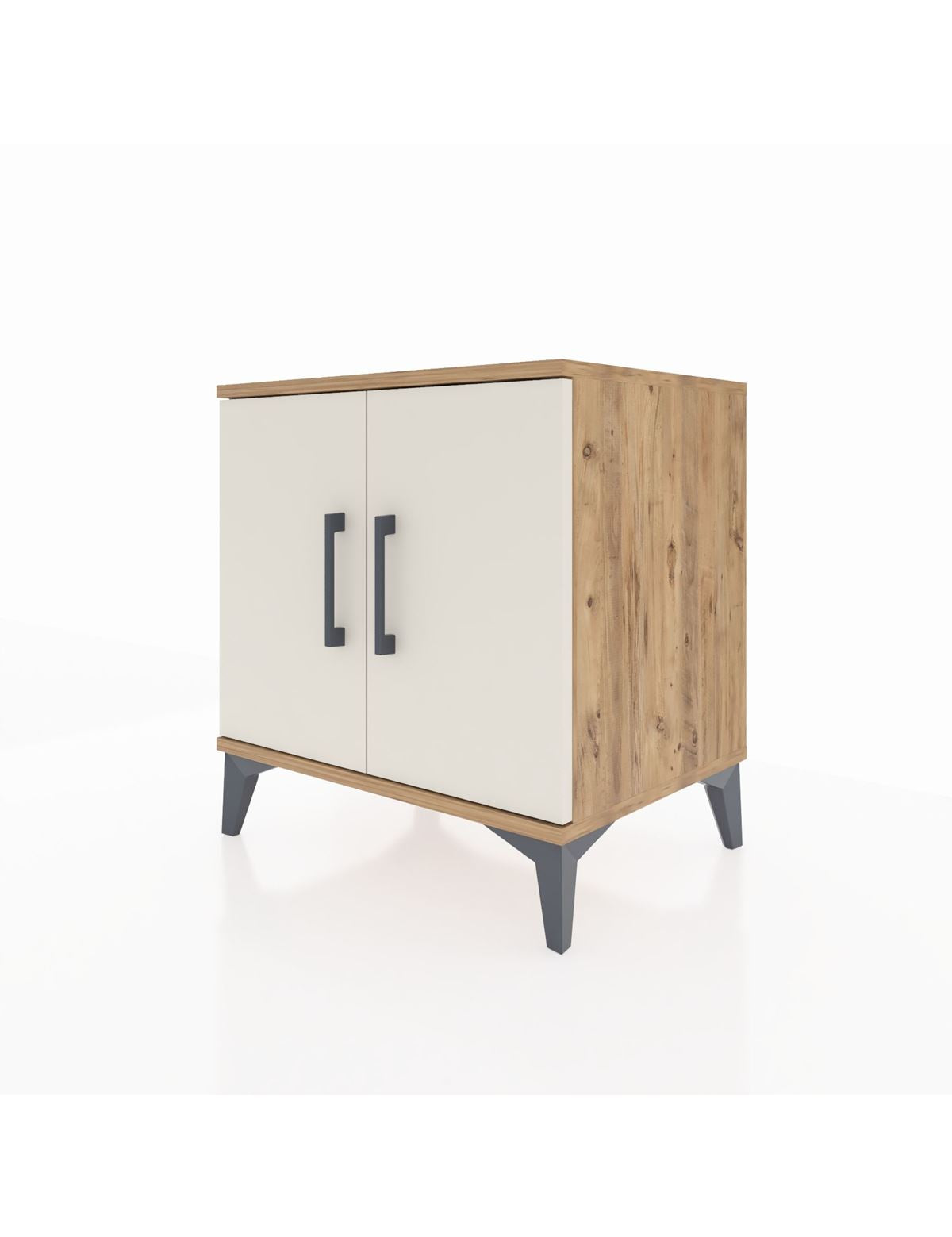 Hyperion Komodin 2 Raflı 2 Kapaklı 60x44x64 - S45M011V7B