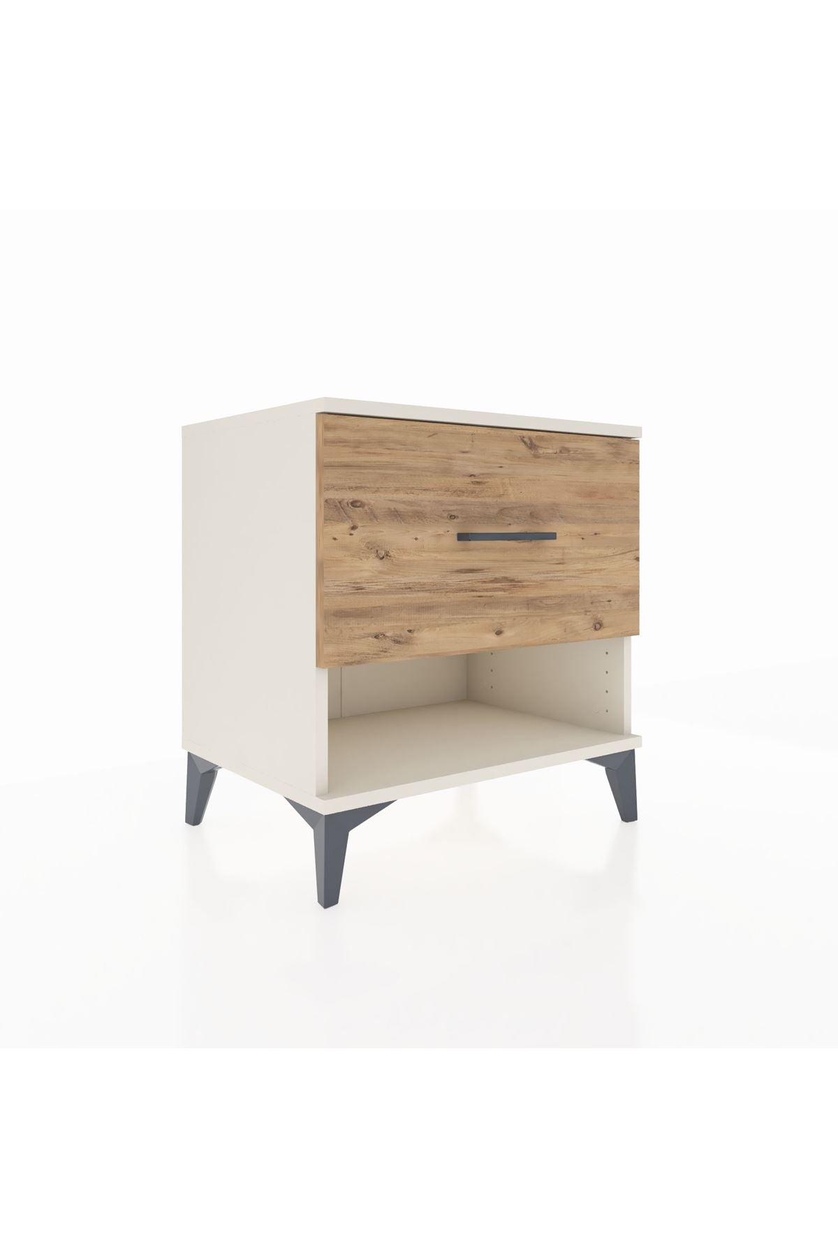 Hyperion Komodin Tek Çekmeceli 60x44x64 Aytaşı-Çam