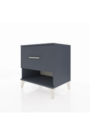 Hyperion Komodin Tek Çekmeceli 60x44x64 Antrasit-Antrasit