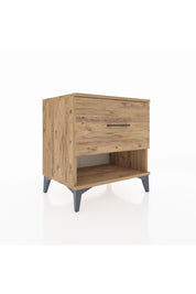 Hyperion Komodin Tek Çekmeceli 60x44x64 Çam-Çam