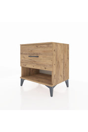 Hyperion Komodin Tek Çekmeceli 60x44x64 Çam-Çam