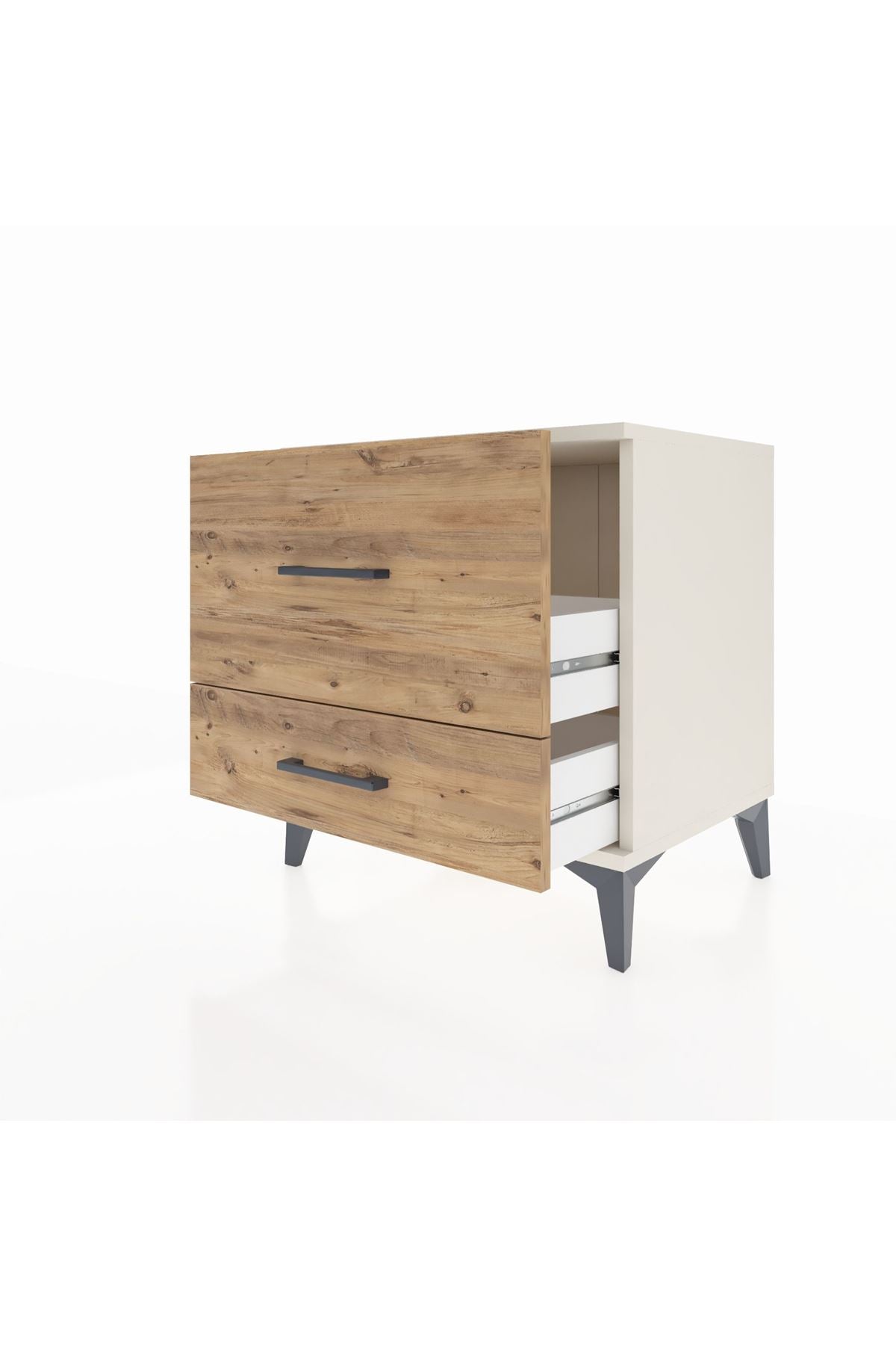 Hyperion Komodin 2 Çekmeceli 60x44x64 Aytaşı-Çam