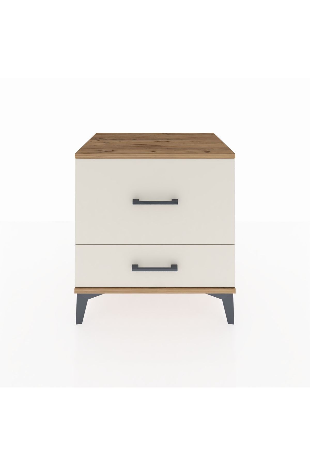 Hyperion Komodin 2 Çekmeceli 60x44x64 Çam-Aytaşı