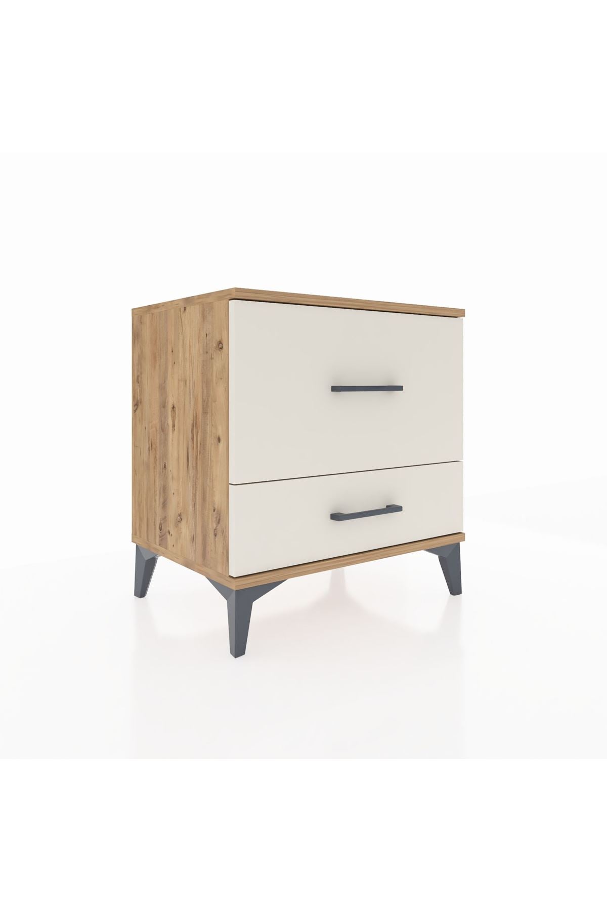 Hyperion Komodin 2 Çekmeceli 60x44x64 Çam-Aytaşı