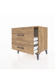 Hyperion Komodin 2 Çekmeceli 60x44x64 Çam-Çam