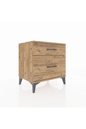 Hyperion Komodin 2 Çekmeceli 60x44x64 Çam-Çam