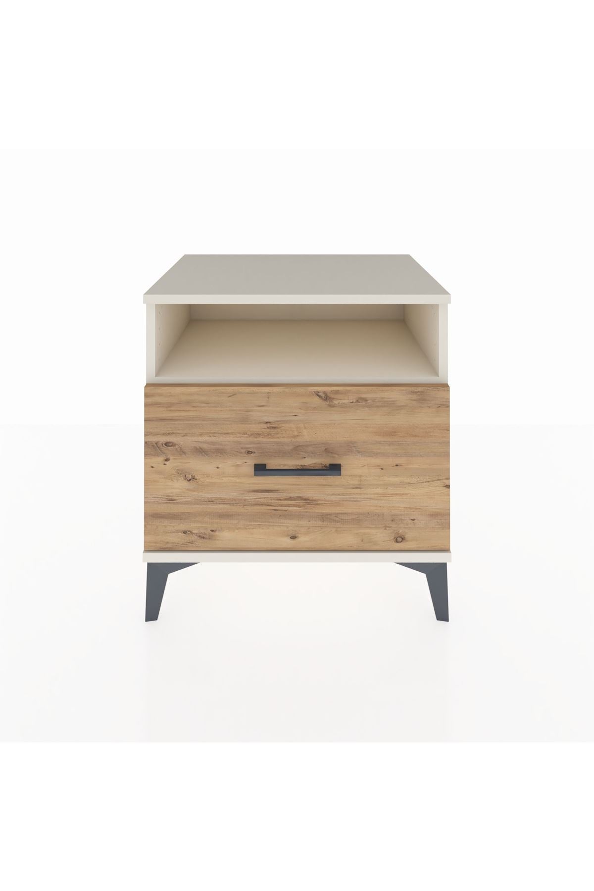 Hyperion Komodin Tek Raflı Tek Çekmeceli 60x44x64 Aytaşı-Çam