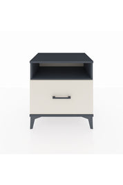 Hyperion Komodin Tek Raflı Tek Çekmeceli 60x44x64 Antrasit-Aytaşı