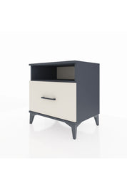 Hyperion Komodin Tek Raflı Tek Çekmeceli 60x44x64 Antrasit-Aytaşı