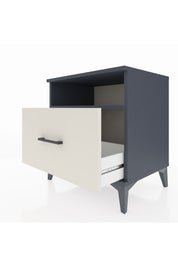 Hyperion Komodin Tek Raflı Tek Çekmeceli 60x44x64 Antrasit-Aytaşı