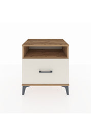 Hyperion Komodin Tek Raflı Tek Çekmeceli 60x44x64 Çam-Aytaşı