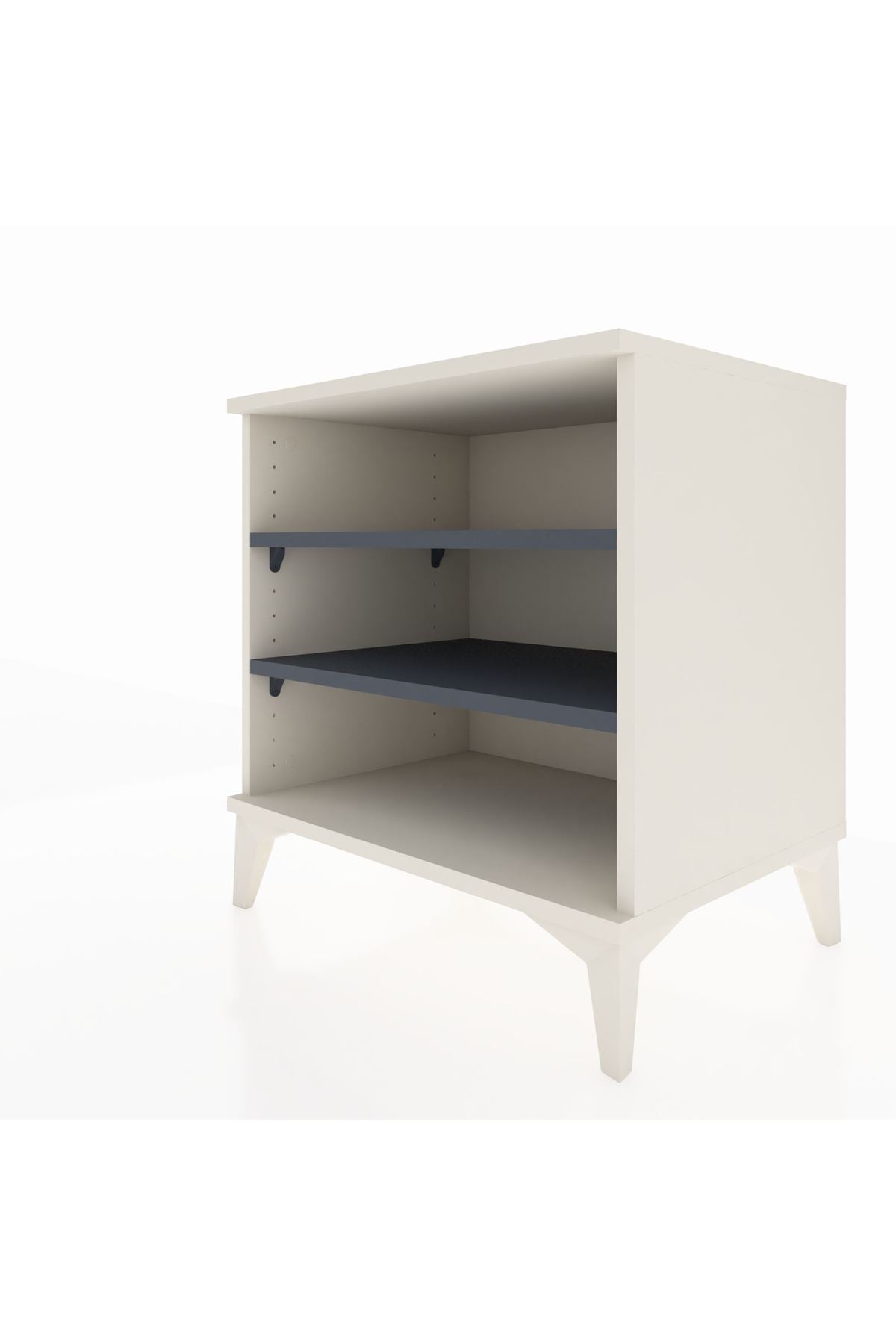 Hyperion Komodin 2 Raflı 60x44x64 Aytaşı-Antrasit